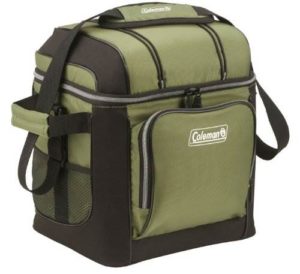 coleman 30 can soft cooler with hard liner