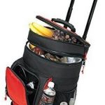 Travel5.0 Deluxe Ripstop Beach Travel Rolling Cooler with Wheels